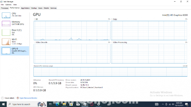 Intel NUC core I5 5th gen with Intel hd 6000 igpu